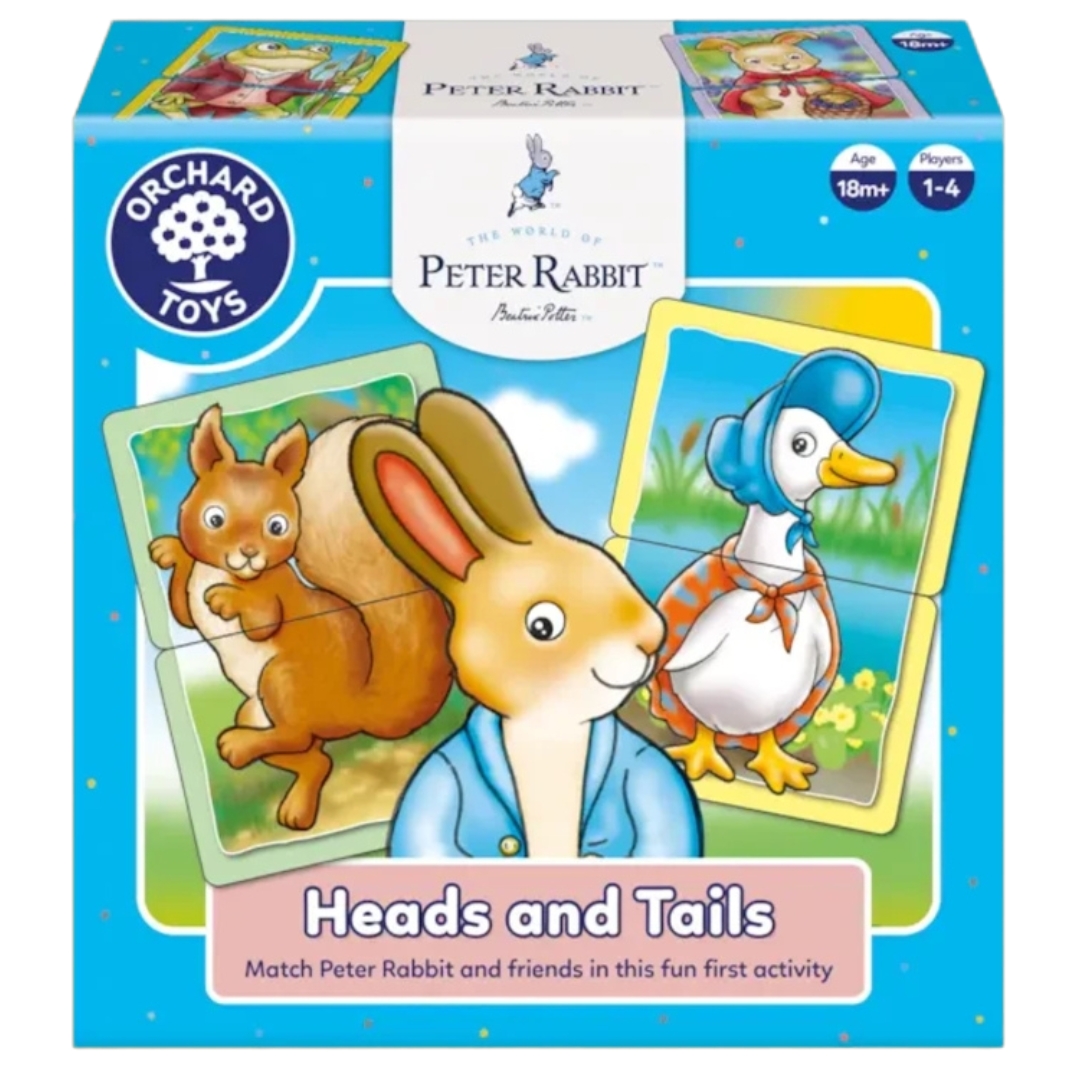 Peter Rabbit Heads and Tails Matching Game